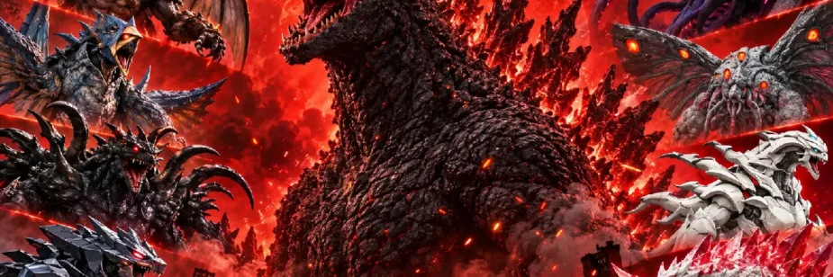 Toho apresenta 8 monstros inéditos que podem enfrentar Godzilla