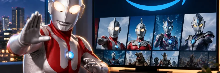 Tsuburaya cria canal de Ultraman dentro do Prime Video no Japão
