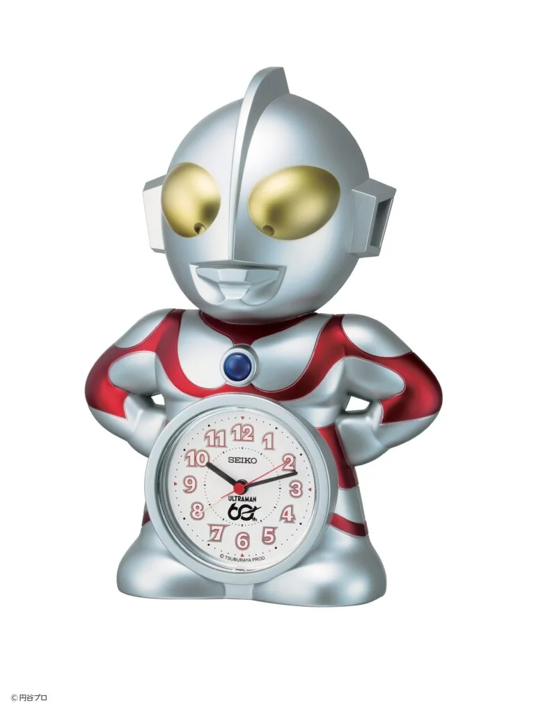 Ultraman ganha relógio que muda de cor durante o alarme