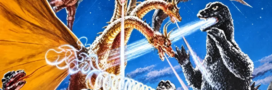 Cartaz original de Godzilla de 1968 é restaurado e processo impressiona