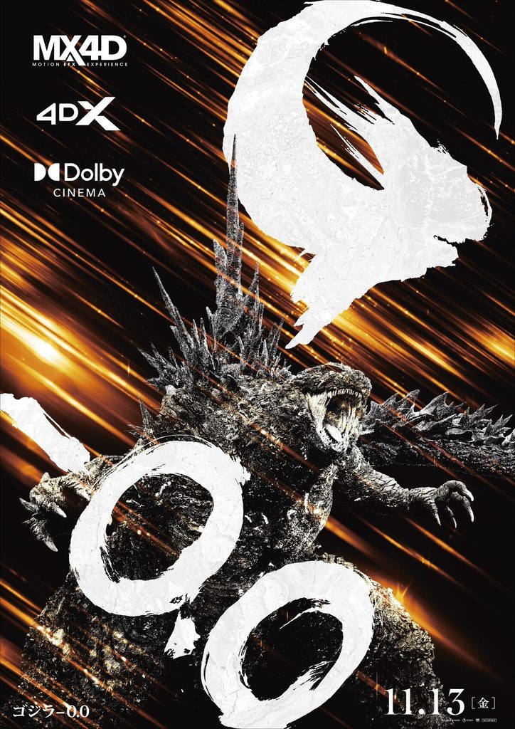 Godzilla Minus Zero terá 4DX e capas históricas com King Ghidorah