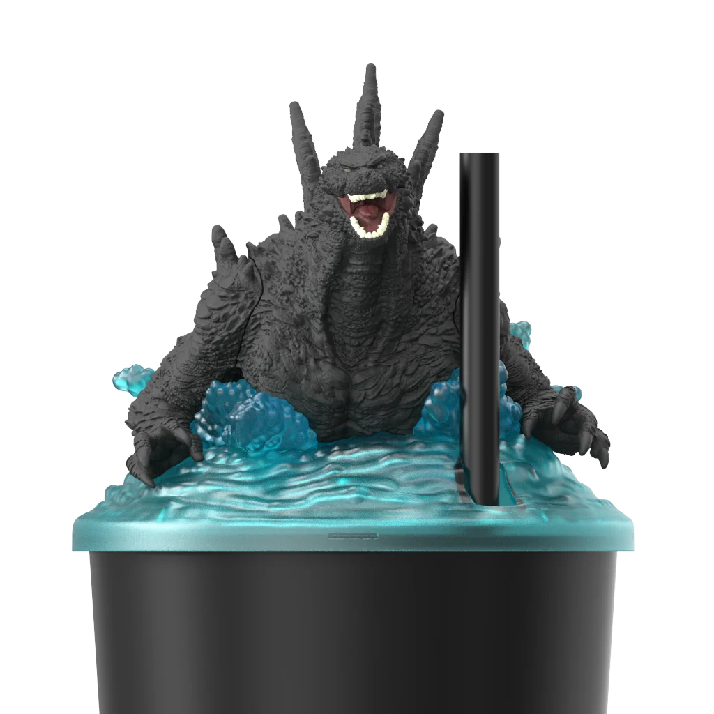 Godzilla Minus Zero terá baldes de pipoca com formato do monstro