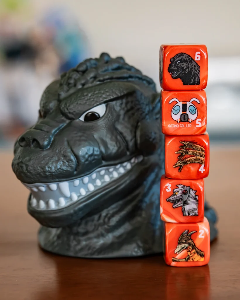 Godzilla agora tem dado para colecionadores