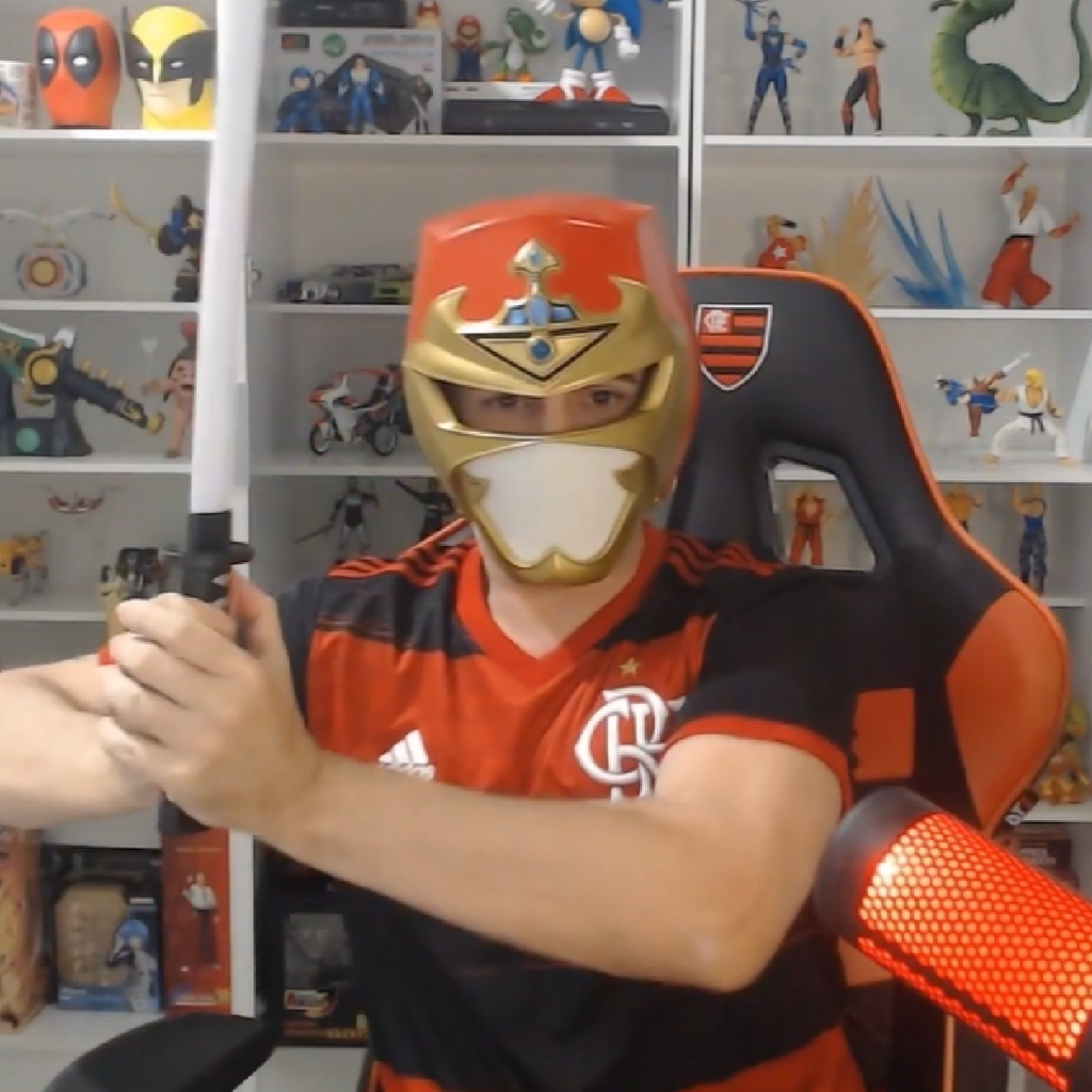Jiraiya do Mengão: torcedor do Flamengo une futebol e tokusatsu