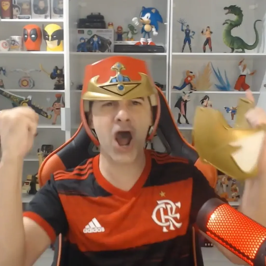 Jiraiya do Mengão: torcedor do Flamengo une futebol e tokusatsu