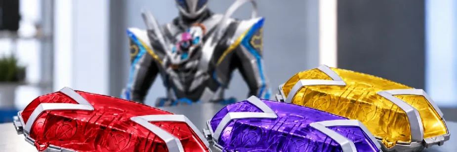Kamen Rider MY-TH ganha estojos coloridos com DX Eggs