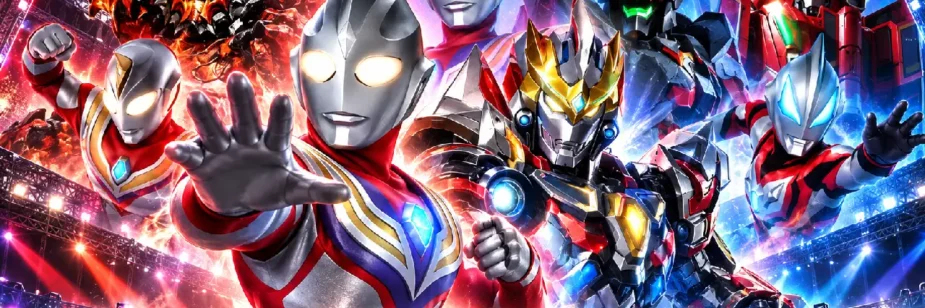 Ultraman e Gridman terão “show dos sonhos” juntos em dezembro