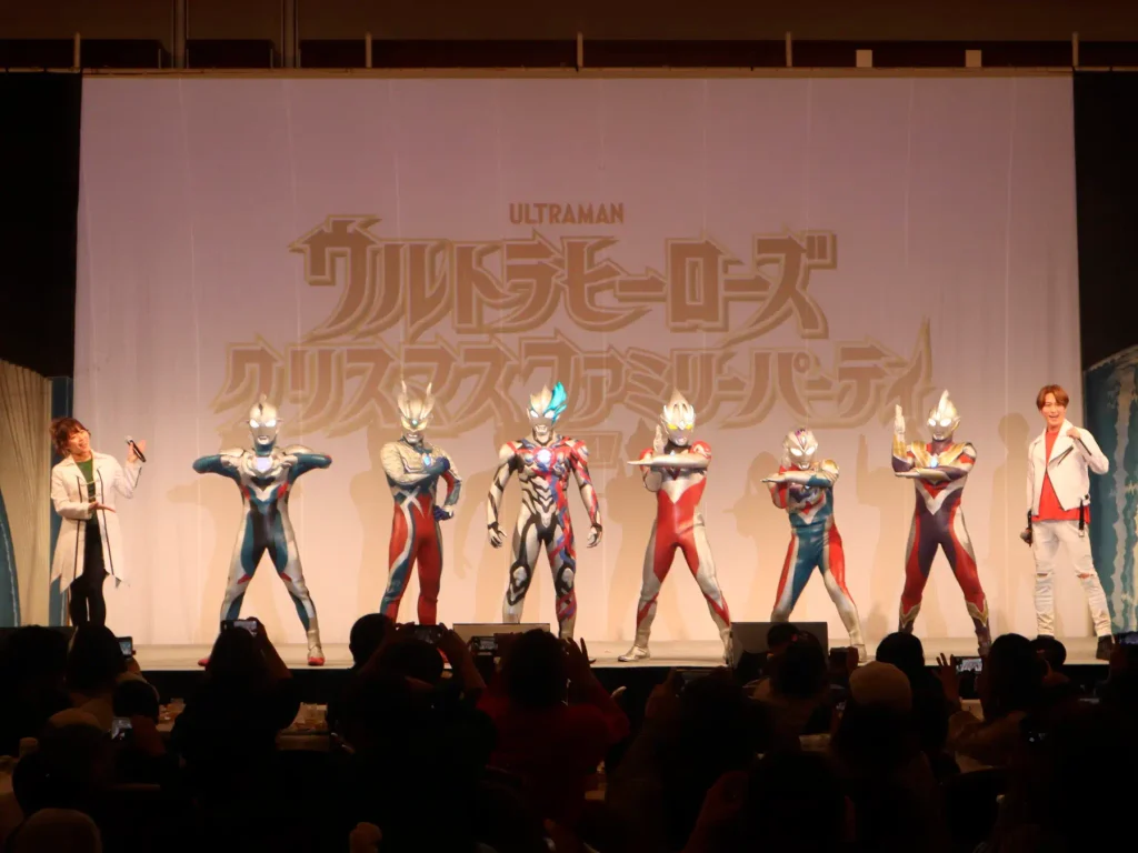 Ultraman terá festa de Natal com cinco heróis e musicais