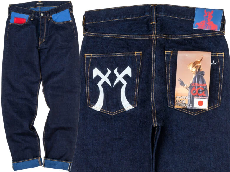 Ultraseven, Zero e Belial ganham jeans exclusivos de 44 mil ienes pelos 60 anos