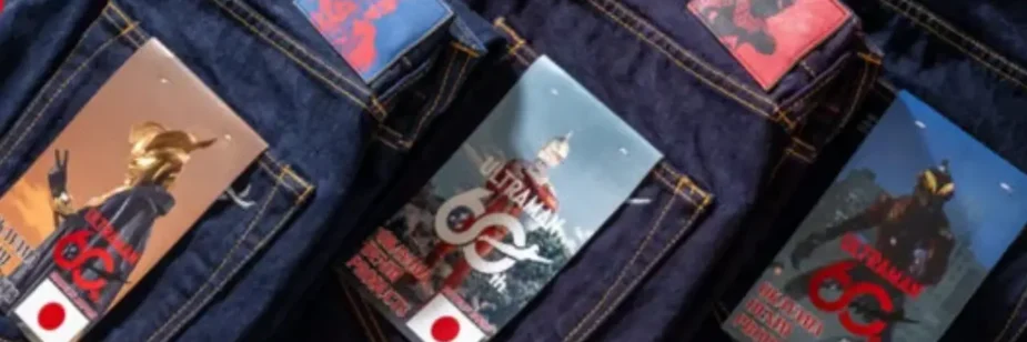 Ultraseven, Zero e Belial ganham jeans exclusivos de 44 mil ienes pelos 60 anos